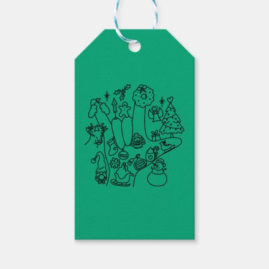 ASL ILY – Winter Vibes  ギフトタグ (正面)