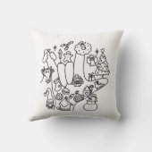 ASL ILY – Winter Vibes  クッション (裏面)