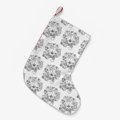 ASL ILY – Winter Vibes  スモールクリスマスストッキング (正面 (吊り時))