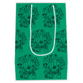 ASL ILY – Winter Vibes  ミディアムペーパーバッグ (裏面)