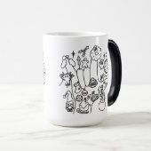 ASL ILY – Winter Vibes  モーフィングマグカップ (正面右)