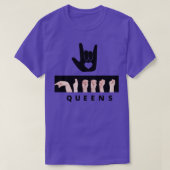 ASL LOVE QUEENS Tシャツ (デザイン正面)