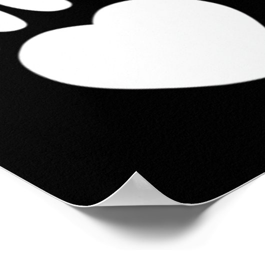 ASL Love Sign American Sign Language Looer Awarene ポスター (角)