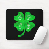Asl Love Sign Language St Patrick's Day Deaf Aware マウスパッド (マウス)