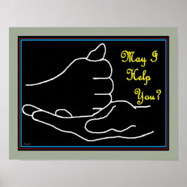 ASL May I Help You? ポスター