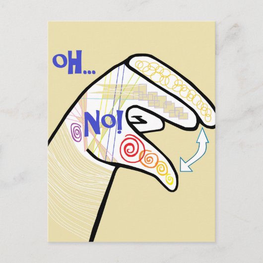 ASL OH NO ポストカード (正面)