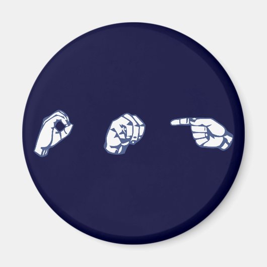 ASL OMG マグネット (正面)