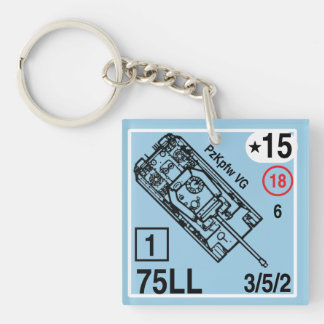 ASL Panzer VGのヒョウKeychain Fob キーホルダー