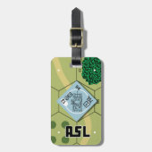 ASL Pz IVHの荷物のラベル ラゲッジタグ (正面縦)