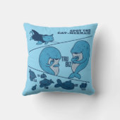 ASL Sign with Deaf Culture - Tru Biz クッション (裏面)