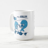 ASL Sign with Deaf Culture - Tru Biz コーヒーマグカップ (正面左)