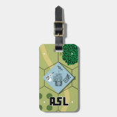 ASL StuG III Gの荷物のラベル ラゲッジタグ (正面縦)