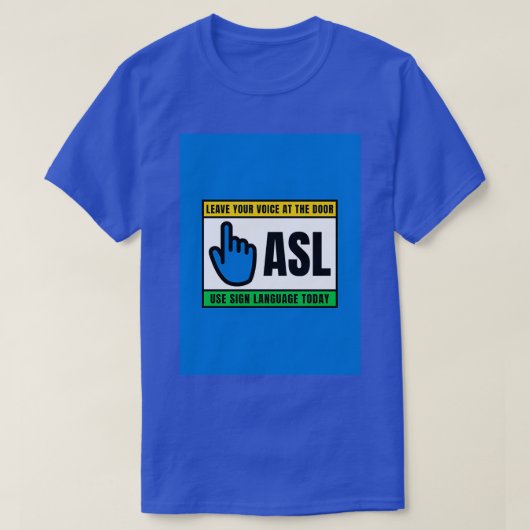 ASL Tシャツ (デザイン正面)