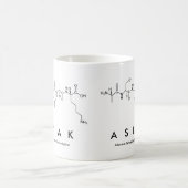 Aslakペプチド名mug コーヒーマグカップ (中央)