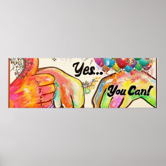 ASLYes、あなたはポスターできる ポスター (正面)