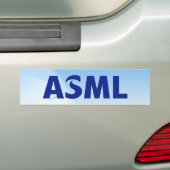 ASMLのバンパーステッカー バンパーステッカー (車上)