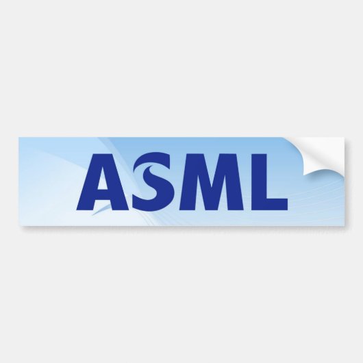 ASMLのバンパーステッカー バンパーステッカー (正面)