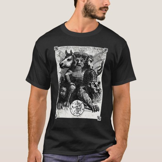 Asmoday Asmodeous Asmodai Devil Goetia Devil Princ Tシャツ (正面)
