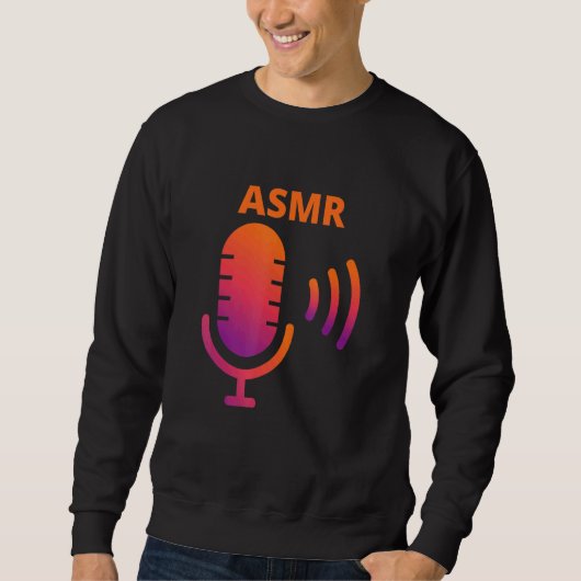 ASMRグッズ ASMRマイク スウェットシャツ (正面)