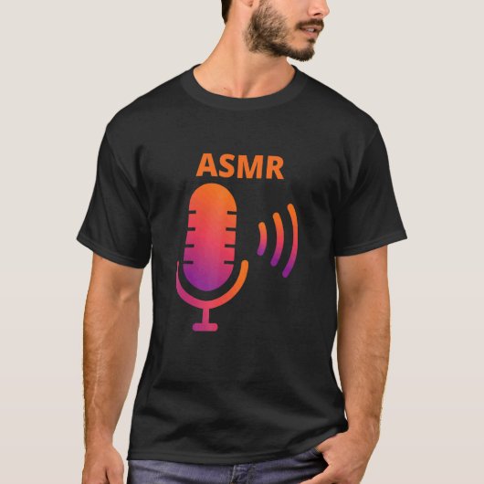 Asmrグッズ Asmr マイク Tシャツ (正面)