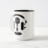 ASMRロゴ ツートーンマグカップ (正面左)