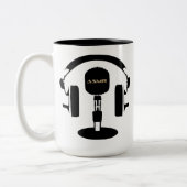 ASMRロゴ ツートーンマグカップ (左)