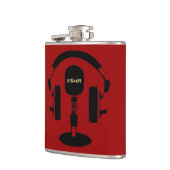 ASMRロゴ フラスク (左)