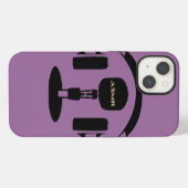 ASMR ロゴ iPhoneケース (裏面横)