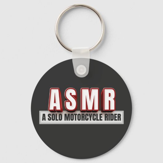 ASMR 単独バイク乗り キーホルダー (正面)