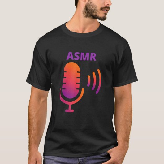 Asmr Microphone 1 Tシャツ (正面)