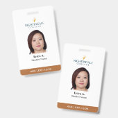 ASNナースバッジ バッジ (正面＆裏面)