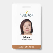 ASNナースバッジ バッジ (裏面)