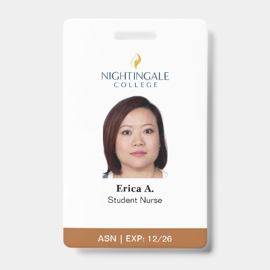 ASNナースバッジ バッジ (正面)