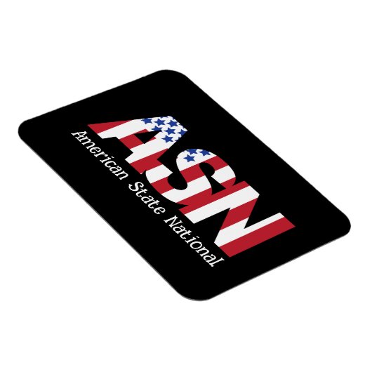 ASN – アメリカ州ナショナル マグネット (右側)