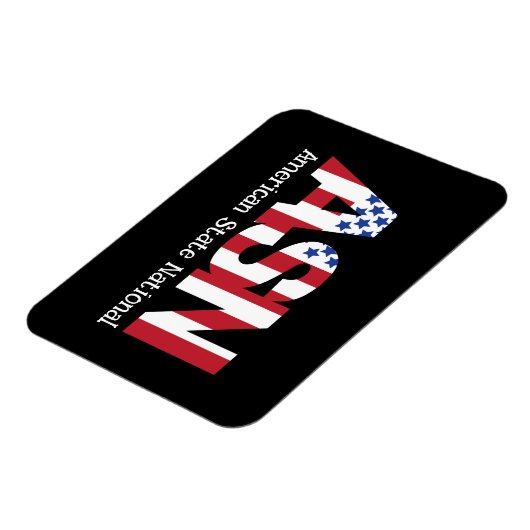ASN – アメリカ州ナショナル マグネット (左側)