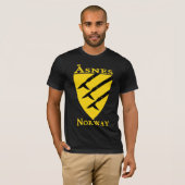Åsnes、ノルウェー(Norge) Tシャツ (正面フル)