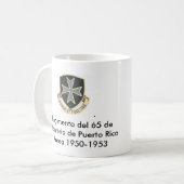 Asocのdel 65 de Infanteria コーヒーマグカップ (正面左)