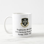 Asocのdel 65 de Infanteria コーヒーマグカップ (左)