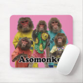 Asomonkey mouse pad version2.　Asomonkeyみんなのマウスパッド2 マウスパッド (マウス)