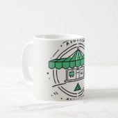 AsoptONマグカップ コーヒーマグカップ (正面左)