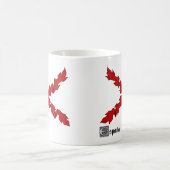 Aspa de Borgonia, ondeando al viento コーヒーマグカップ (中央)