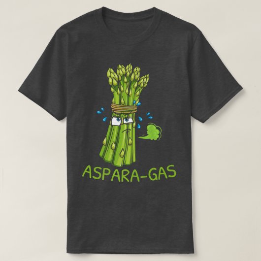 Asparagas Asparagus Garden Vegetable Vegetarian Ve Tシャツ (デザイン正面)