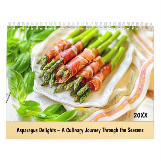 Asparagus Delights – A Culinary Journey Through th カレンダー (カバー)