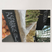 Asparagus For Sale, Borough Market，ロンドン，英国 ジグソーパズル (横)