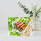 Asparagus Wrapped in Prosciutto シーズンポストカード (スタンド正面)