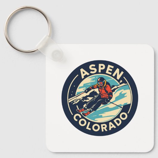 Aspen, Colorado キーホルダー (正面)