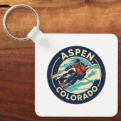 Aspen, Colorado キーホルダー (正面)