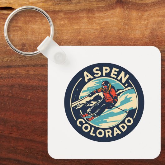 Aspen, Colorado キーホルダー (正面)