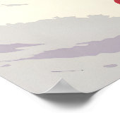 Aspen Colorado Snowboarding Travel Poster ポスター (角)