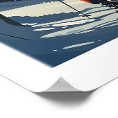 Aspen Print Ski Poster 1 ポスター (角)